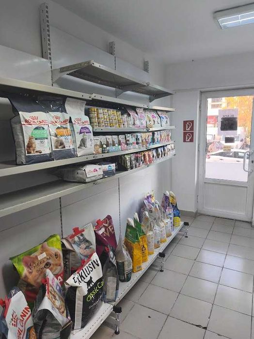 Rafturi modulare magazin/petshop/alimentara