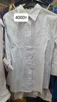 Белая блузка 44-46