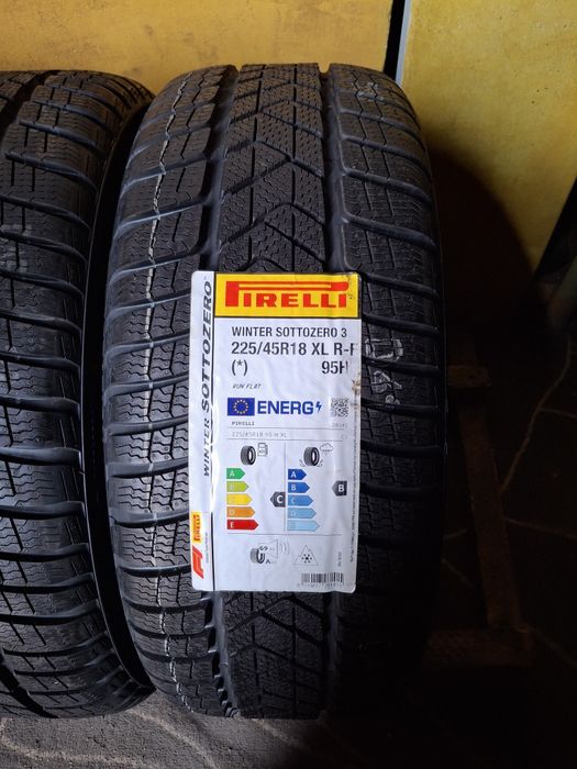 225 45 18 Pirelli DOT 2022 iarna runflat NOI