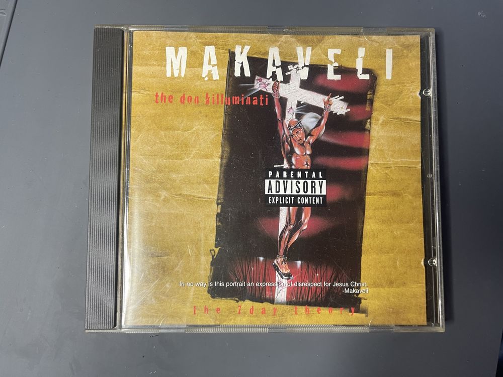 CD original 2Pac Makaveli - The 7 Day Theory 1996