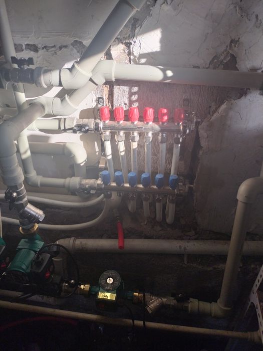 Теплые полы отопления водоснабжения