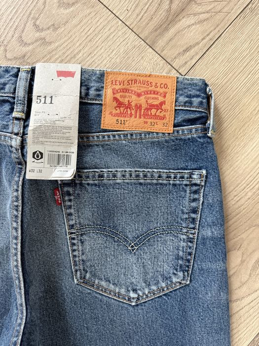 Blugi LEVIS 511 Slim Albastru Barbati | Marime 32 x 32 (Talie 85 cm)