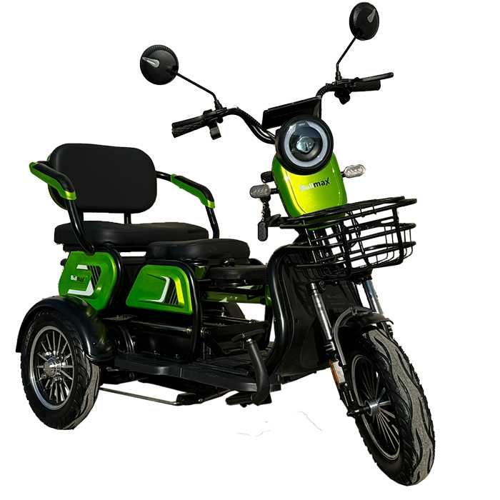 Електрическа Триместна Триколка FullMax С1 1800W мощният мотор-2025г