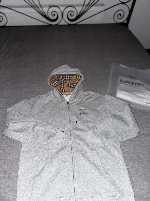 Burberry zip-up hoodie