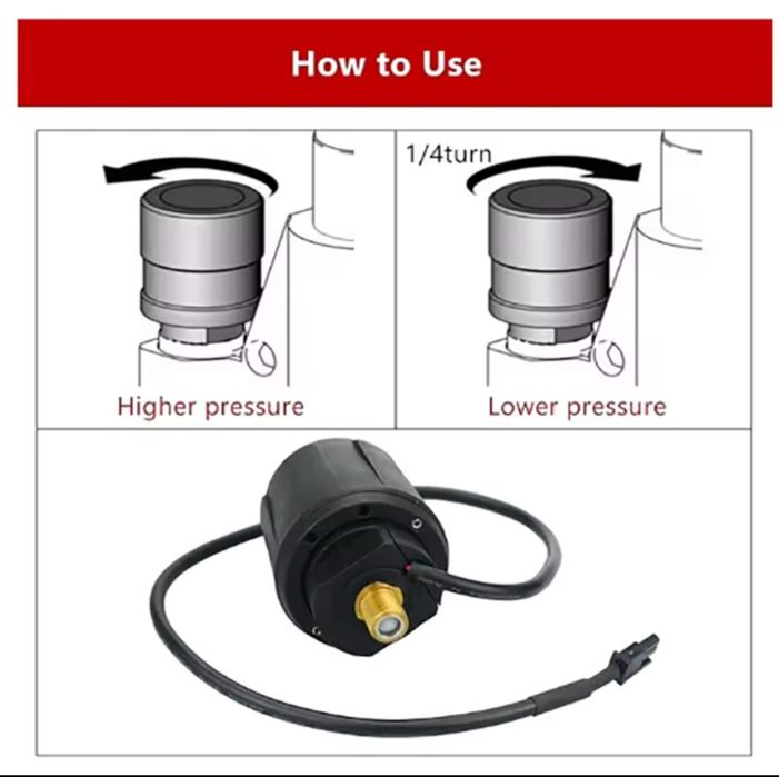 Регулатор за налягане за машини за безвъздушно боядисване !