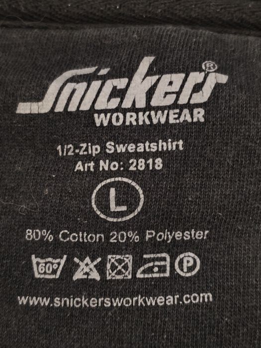 Bluza Snickers mărime L salopetă muncă lucru șantier electrician mecan