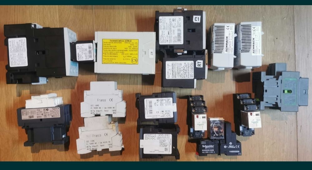 Contactoare tetrapolare-trifazice-monofazice sigurante