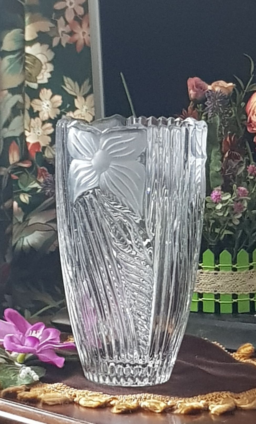 Vaza cristal vintage