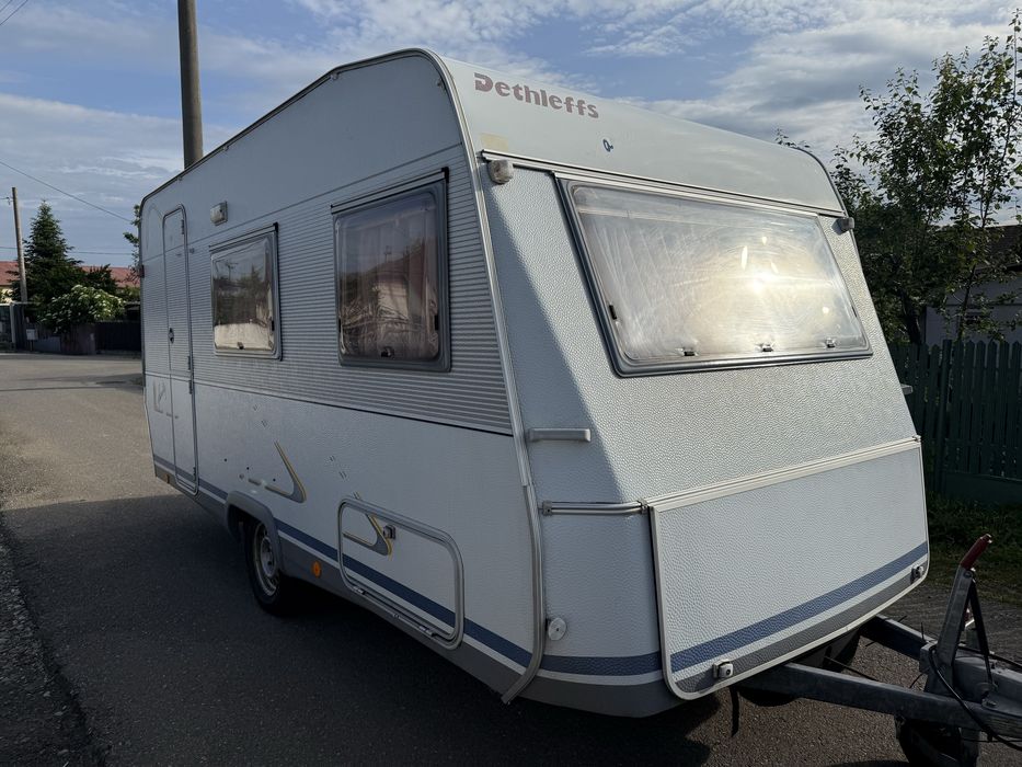 Rulota Dethleffs Family 450,An 1998,5 pers,boiler,cadita dus