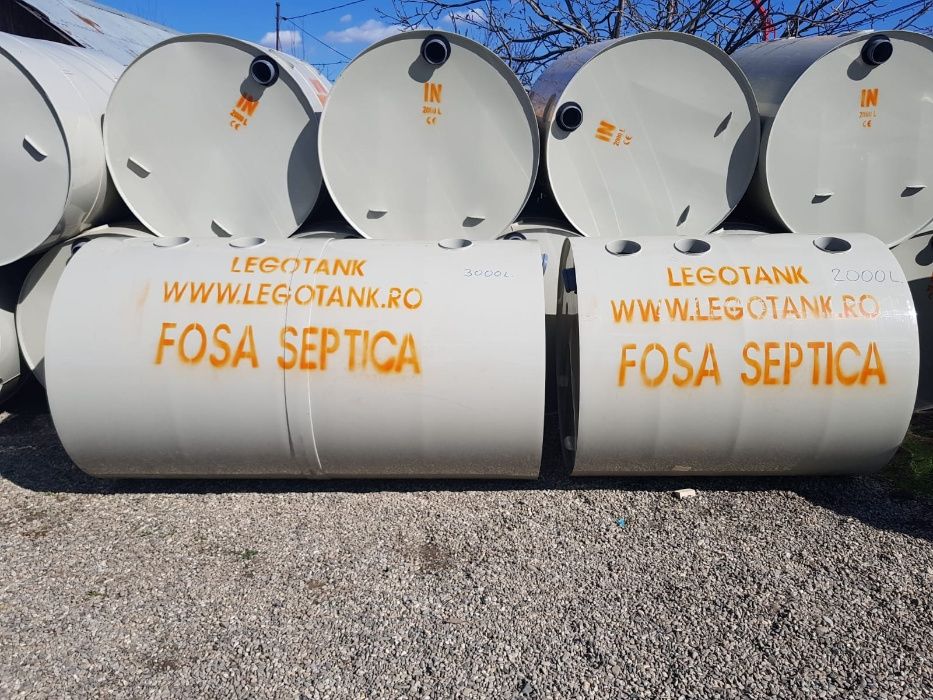 Fosa septica ecologica 5 camere - 3000 L - Hunedoara