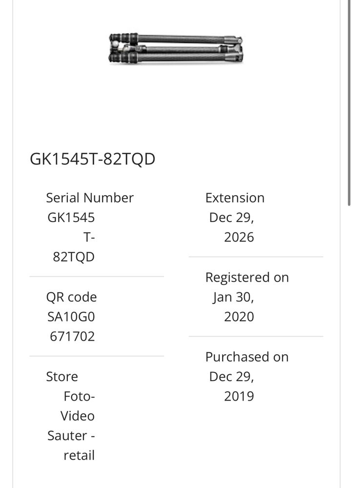 Карбонов Статив Gitzo GK1545T-82TQD Series 1 Traveler Carbon