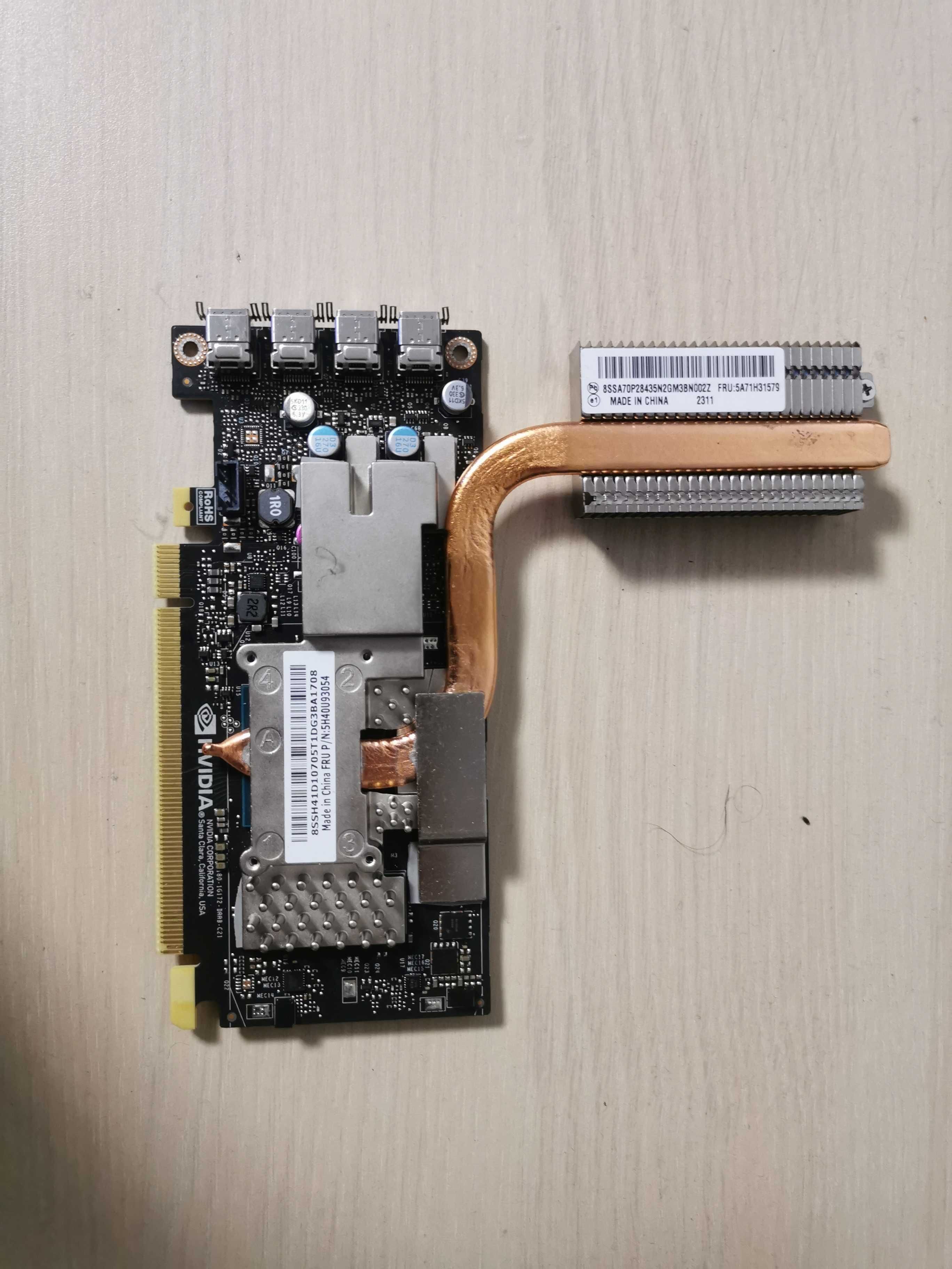 Placa video profesionala Asus nVidia T1000 8GB, GDDR6