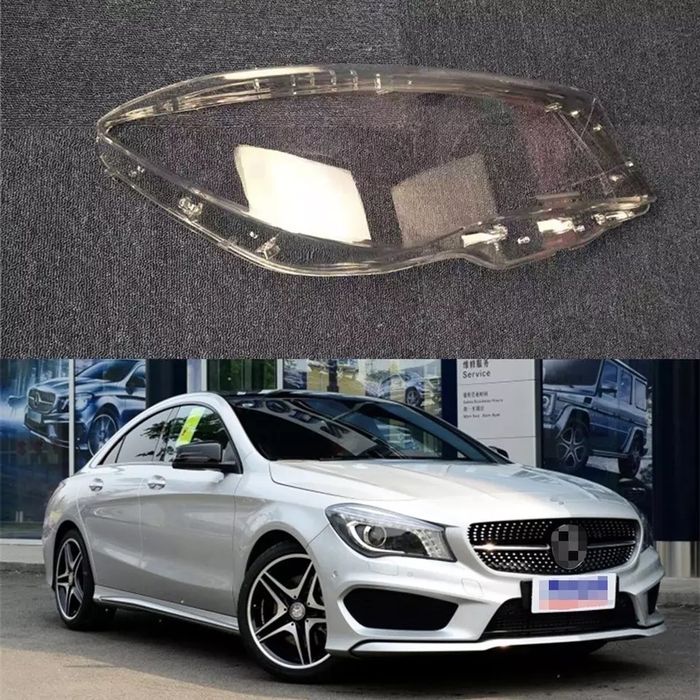 Mercedes benz w117 капак фар стъкло cla капаци фарове крушки в117 цла