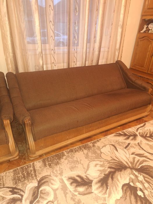 Canapea extensibila + 2 fotolii