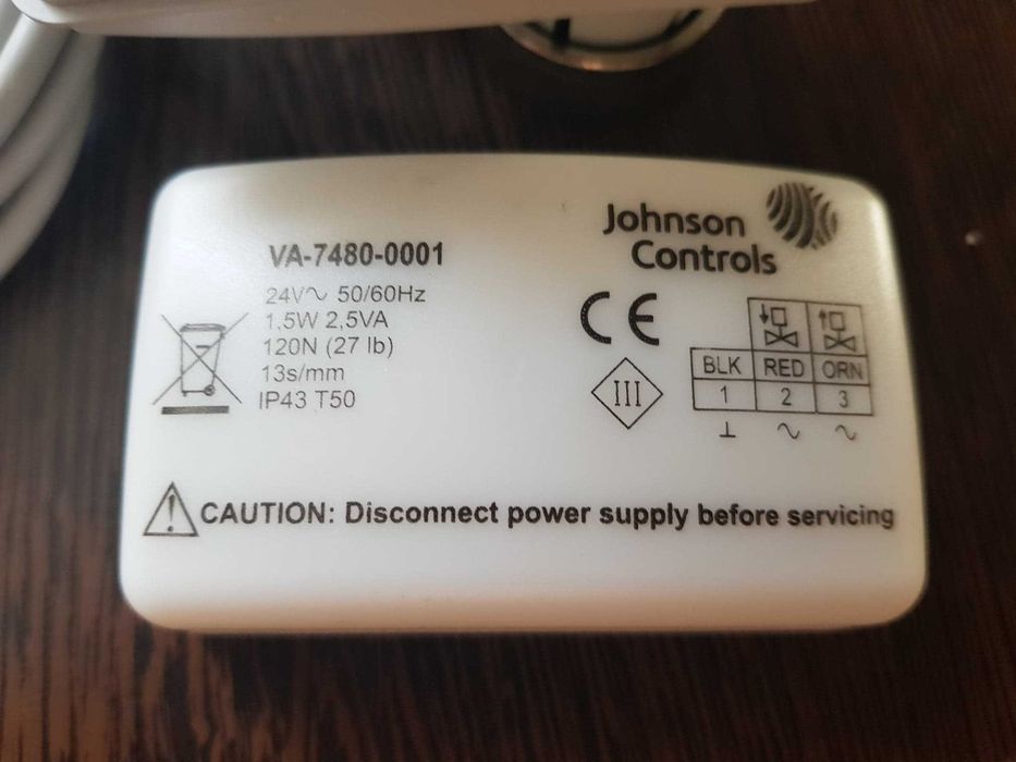 Actuator johnson controls