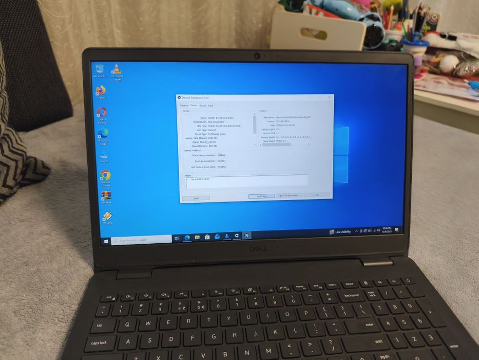 Laptop nou Dell i7 a11a Ram 16Gb video 4Gb ssd 512 office Windows