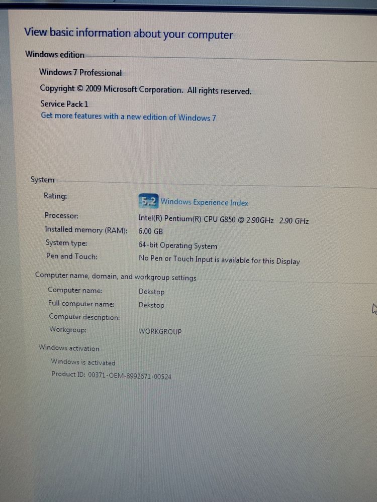 Mini PC Dell OptiPlex 790 SFF cu monitor 17”