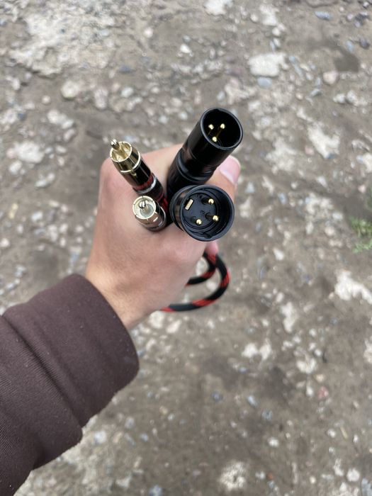 Качественные межблочные кабеля RCA XLR с наконечниками monster cable