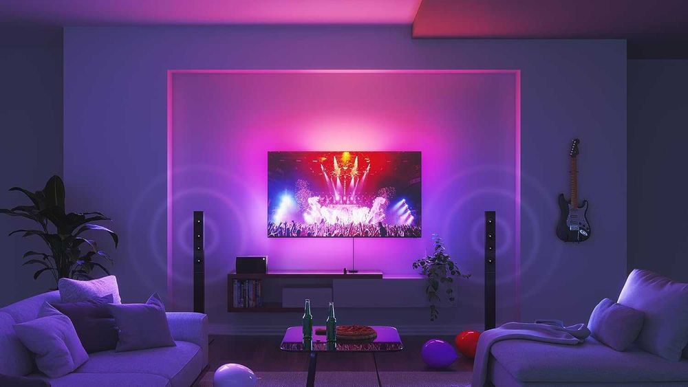 Комплект интелигентна RGBIC LED лента за телевизор/монитор Nanoleaf 4D