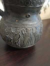 Vas  ceramica/clay handmade  Vintige MK - Made in Grecia
