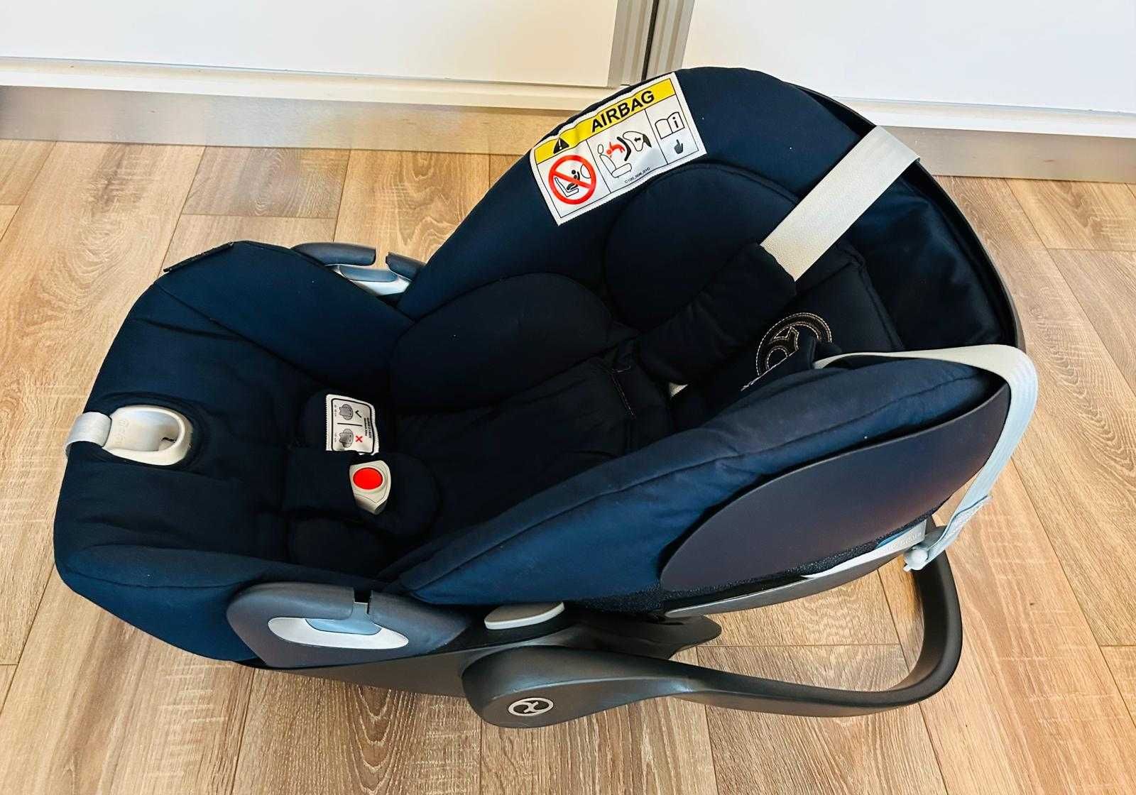Vand scoica Cybex Cloud Z i-Size + adaptori cărucior Cybex