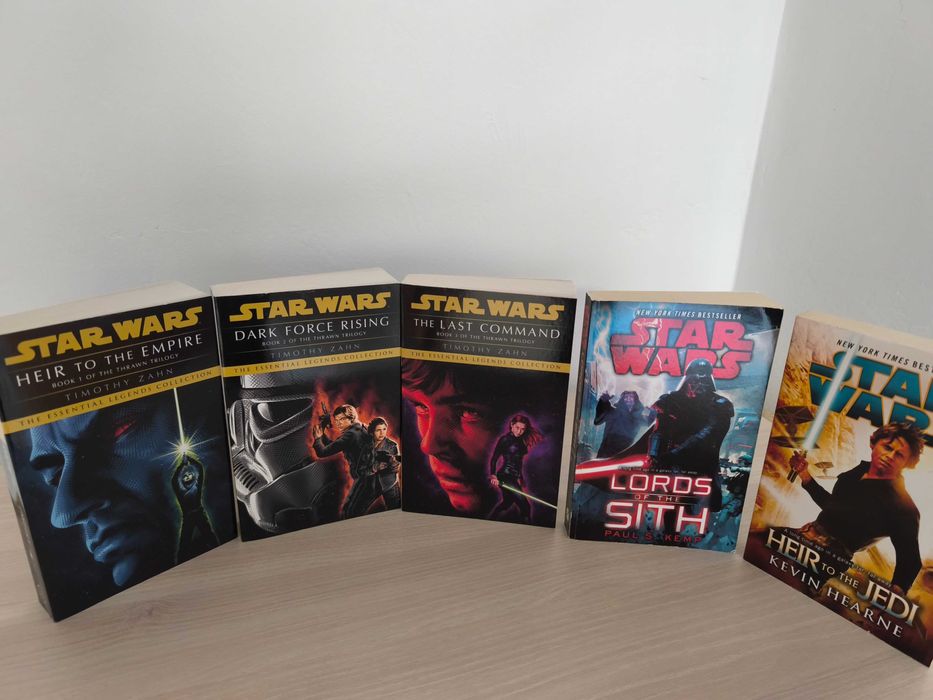 Книги на английски; Star Wars; Jedi; The Force; Dark Side; Thrawn;