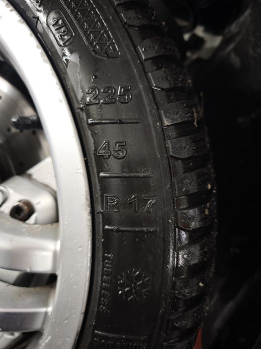 Джанти AMG 17 с гуми