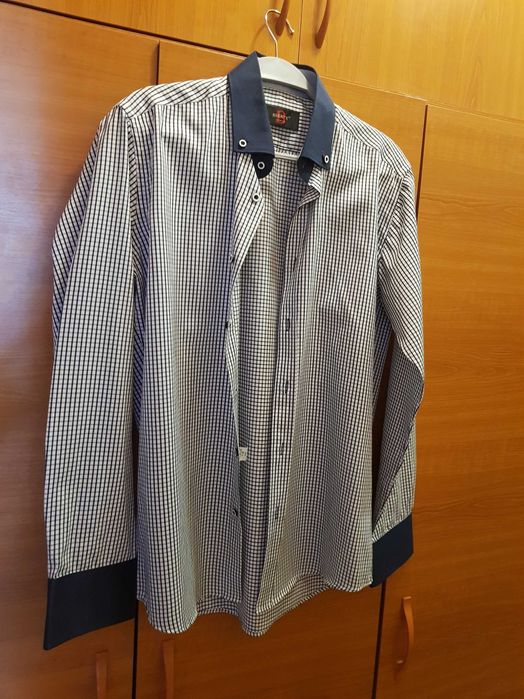 cămașă bărbătească Biente slim fit, mărimea S