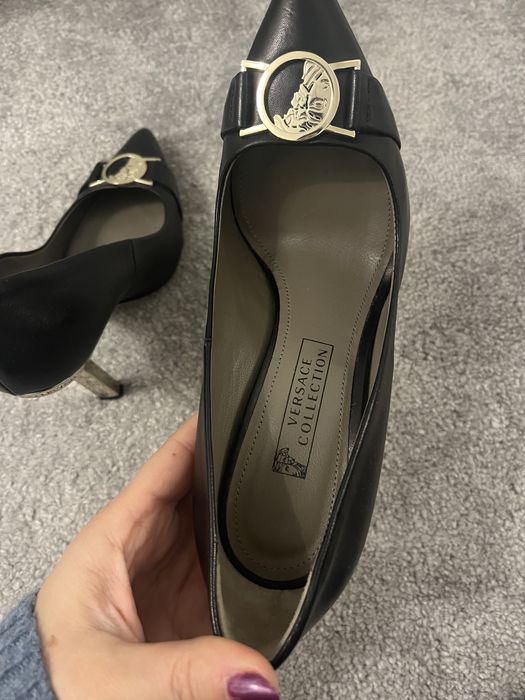 Pantofi piele Versace