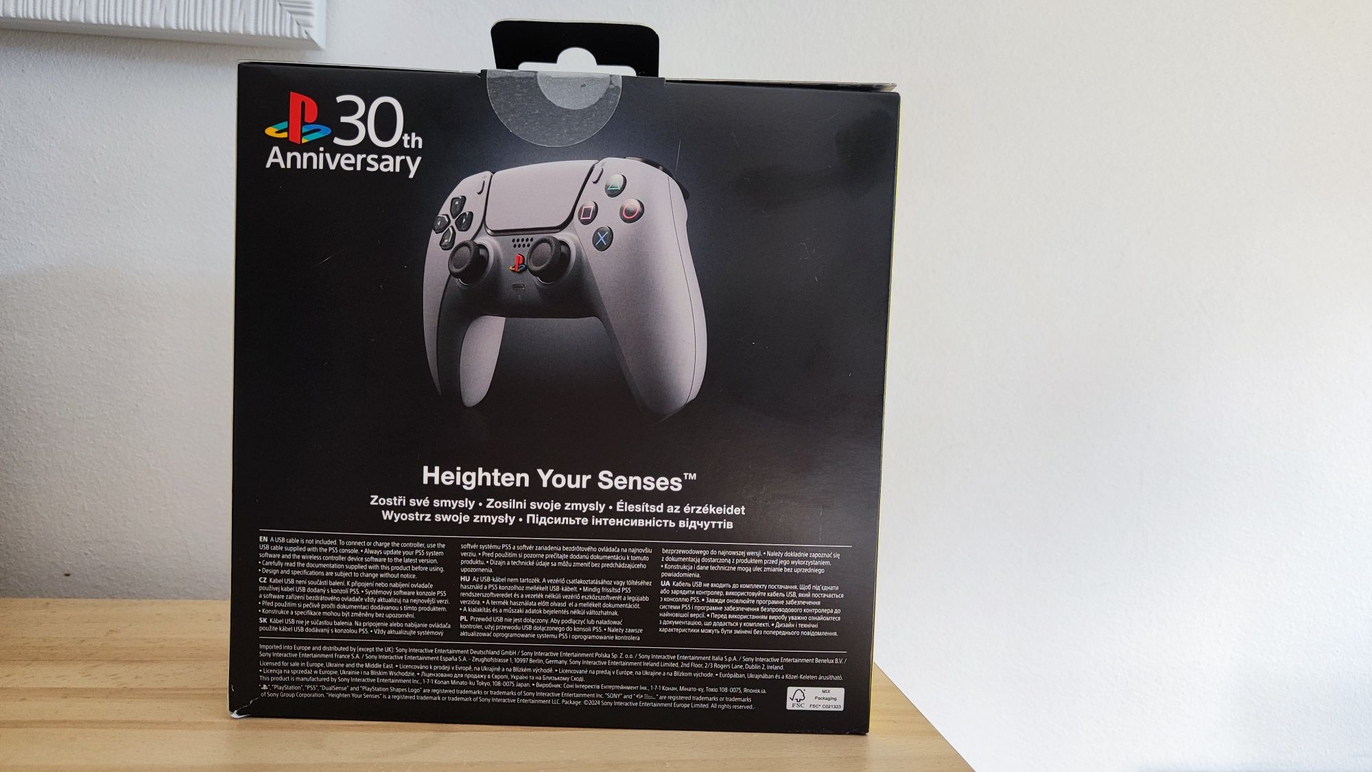 Wireless PlayStation 5 (PS5) DualSense Controller, 30th Anniversary