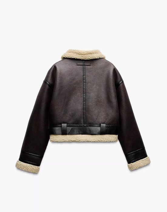 Есенно, зимно скъсено яке ZARA, S