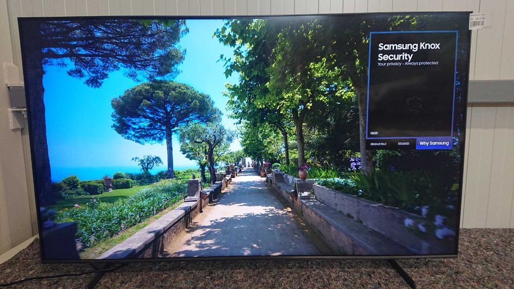 Televizor SAMSUNG QLED 55Q60D, 138 cm, Smart, 4K Ultra HD, Clasa E