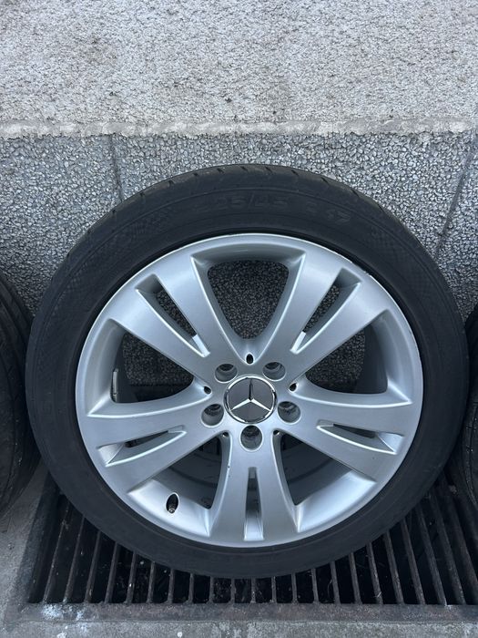 Оригинални лети джанти 17-ки за Мерцедес