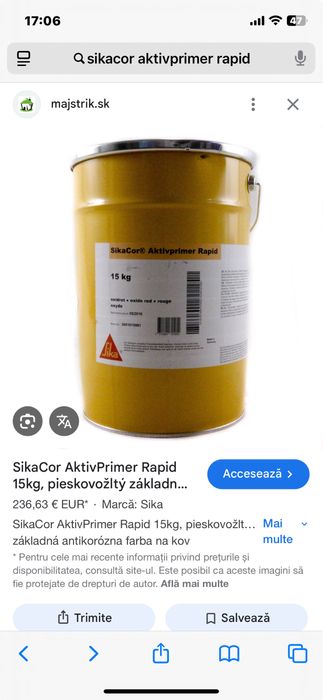 Grund profesional pt metal- Sika