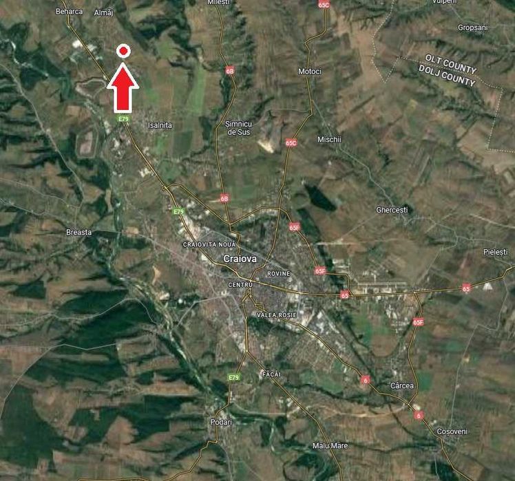 Teren intravilan Almaj 2600 mp