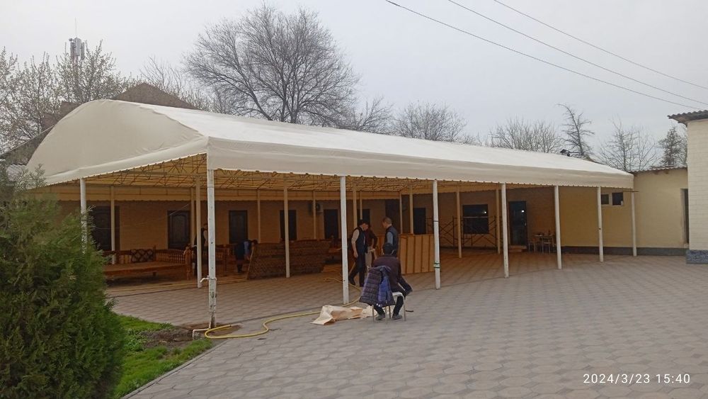 TENT va BANER o'rnatamiz!!!