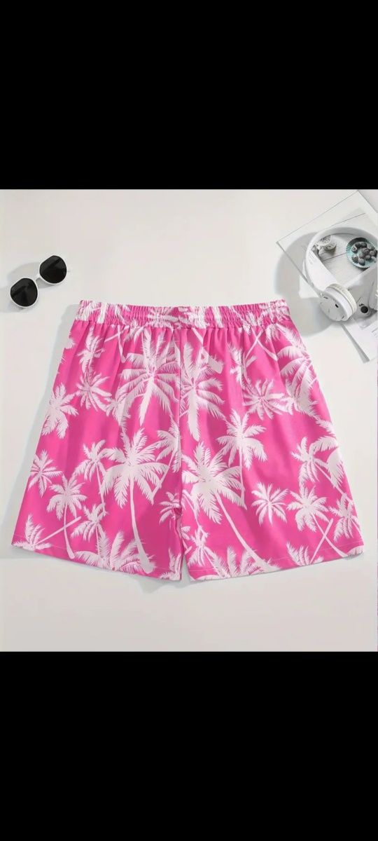 Pantaloni scurți Tropical Coconut Tree