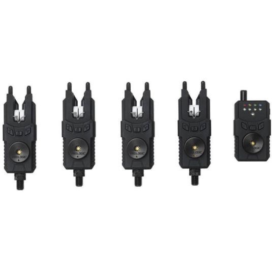 Set avertizoare + stație Prologic Custom SMX MKII WTS, 4+1