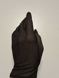 mănuși tul negru elegante