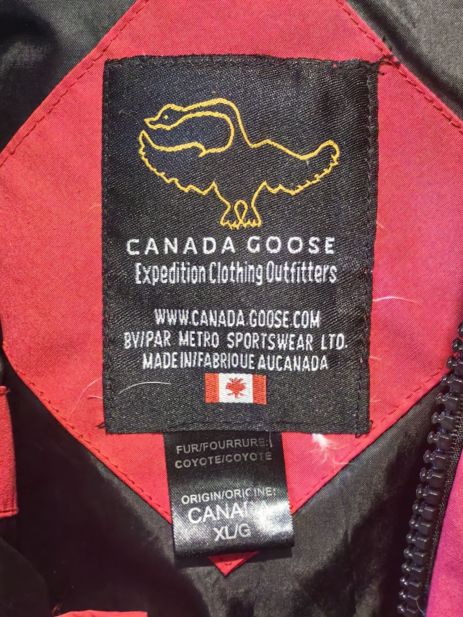 Яке с гъши пух Canada Goose