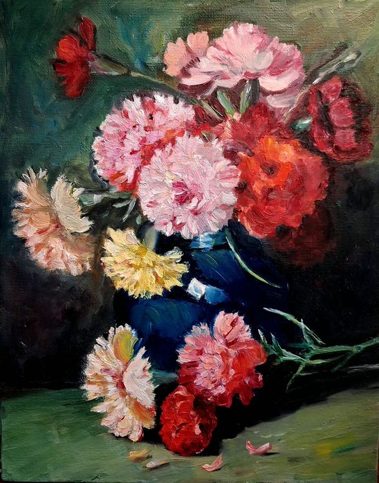 Pictură în ulei pe pânză 18x28 cm