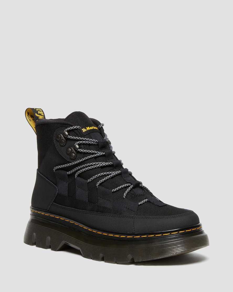 Dr.Martens Men's Black Boots, Model BOURY / Black- Size UK7 / EU41