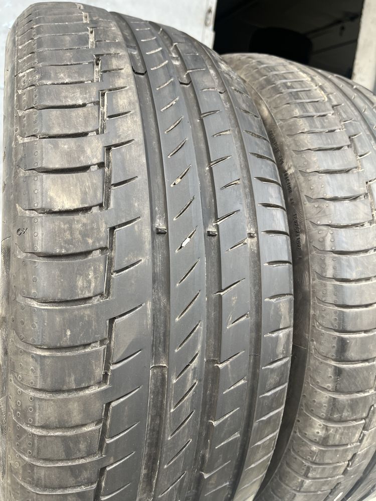 2 бр. летни гуми 225/55/19 Continental DOT 1818 6 mm