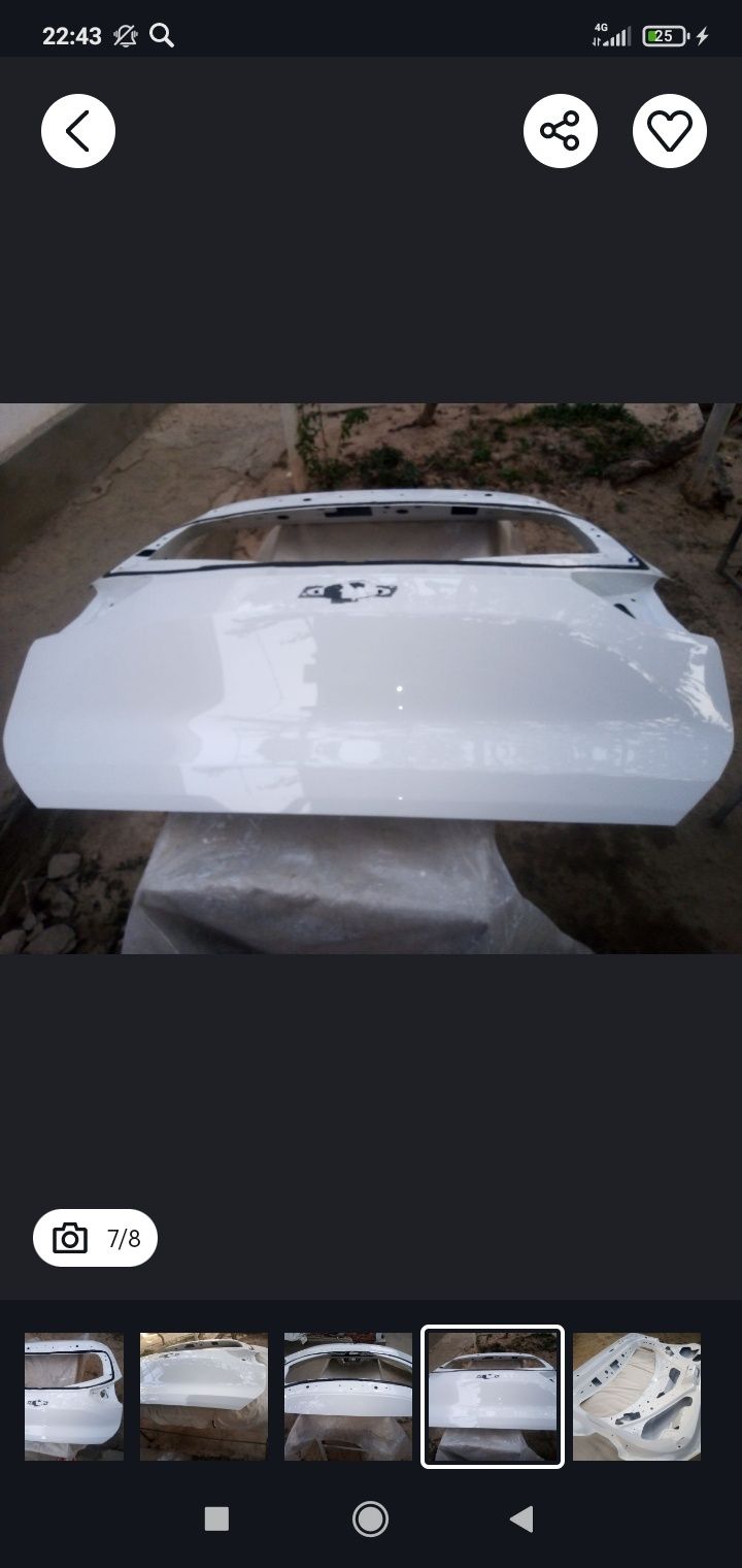 Bagajnik eshigi trekker 300 $