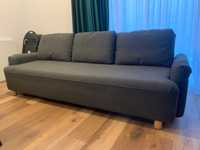 Canapea extensibila 3 locuri - Ikea Grimhult + saltea spuma Moshult
