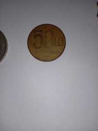 Moneda 50 de lei  Alexandu Ioan Cuza