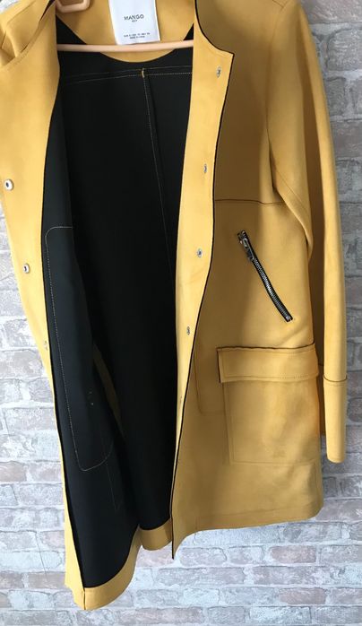 Palton galben Mango marimea S