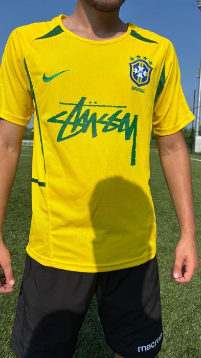 Jersey Fotbal Brasil x Stussy