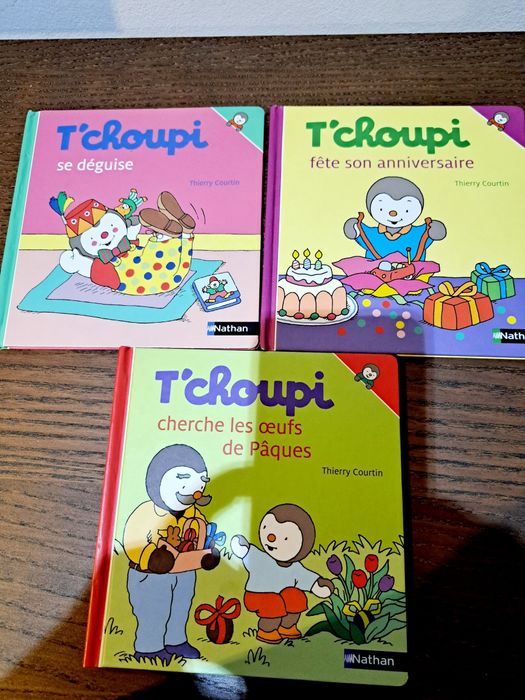 Carți in limba franceza pentru copii T'choupi