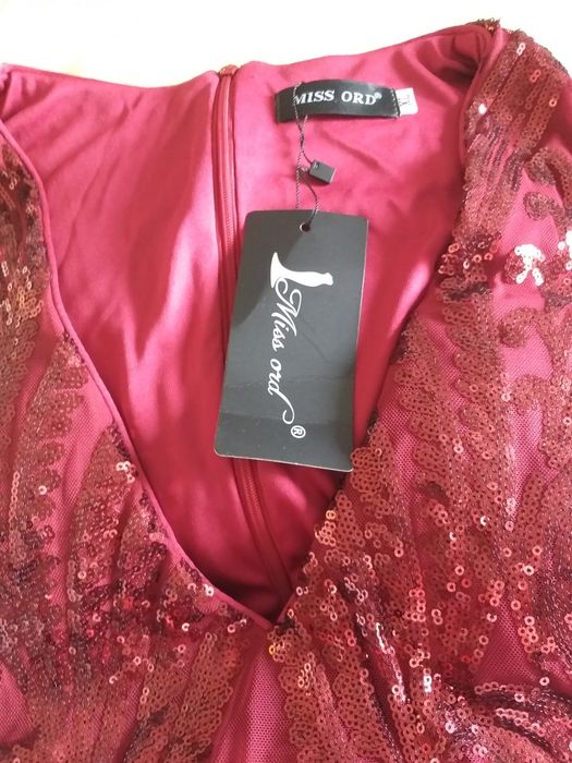 Rochie superba de ocazie grena